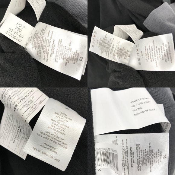 Rugged Elements Trek Utility Jacket Mens XL Gray Full Zip Hooded Water Resistant - Picture 16 of 16